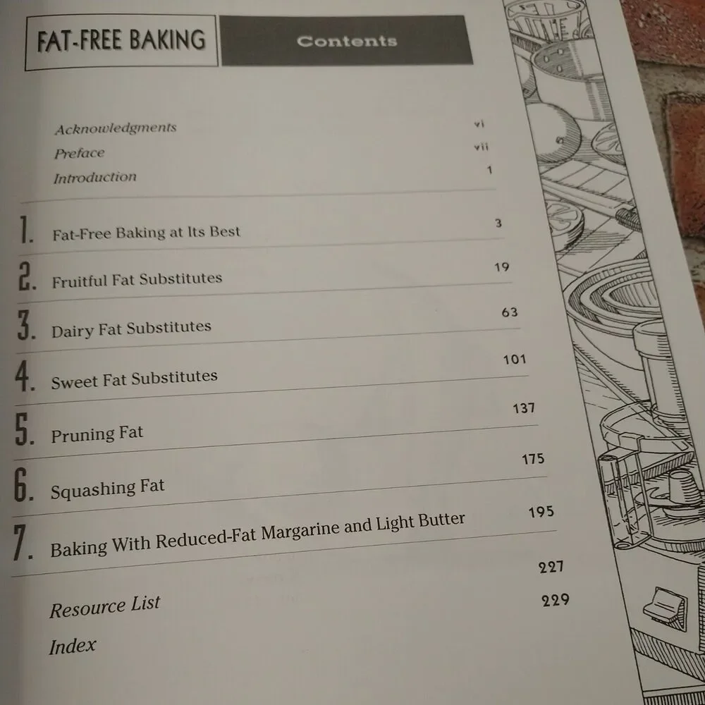 Secrets of Fat Free Baking - Over 130 Low-Fat Fat-Free Recipes Cookbook Woodruff